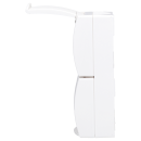 Busch-Jaeger 20-02 EW-54 SCHUKO® Steckdose 2-fach (Thermoplast) Alpinweiß ocean® (IP 44) Aufputz Steckdose 2CKA002084A0710