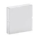 Busch-Jaeger 1576 CN-84 Zentralscheibe mit Beschriftungsfeld (Thermoplast) Studioweiß carat® 2CKA001582A0355