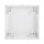 Busch-Jaeger 1576 CN-84 Zentralscheibe mit Beschriftungsfeld (Thermoplast) Studioweiß carat® 2CKA001582A0355