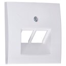 Berker 14098989 Zentralstück für UAE Steckdose 2-fach S.1/B.3/B.7 Polarweiß glänzend