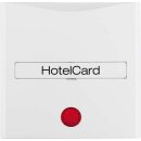 Berker 16408989 Hotelcard-Schaltaufsatz mit Aufdruck und...