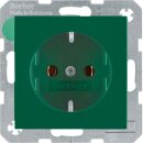 Berker 41438913 Steckdose SCHUKO S.1/B.3/B.7 Grün...