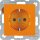 Berker 41438914 Steckdose SCHUKO S.1/B.3/B.7 Orange glänzend