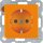 Berker 47231914 Steckdose SCHUKO mit erhöhtem Berührungsschutz S.1/B.3/B.7 Orange matt