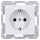 Berker 47438989 Steckdose SCHUKO S.1/B.3/B.7 Polarweiß glänzend