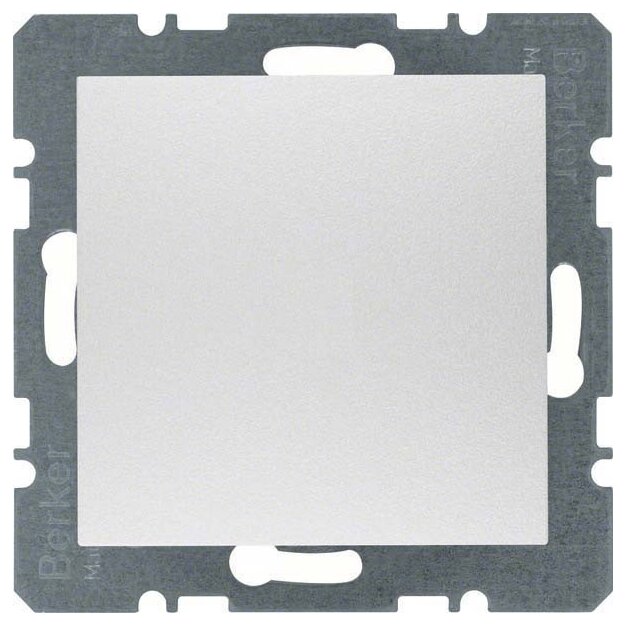 Berker 10091404 Blindverschluss mit Zentralstück B.7 Alu matt