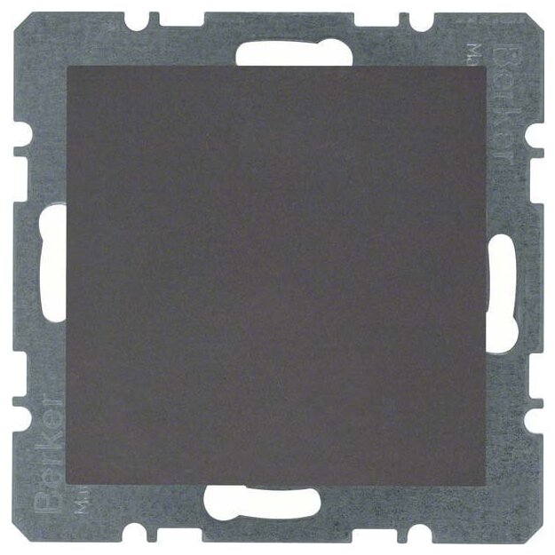 Berker 10091606 Blindverschluss mit Zentralstück B.3/B.7 Anthrazit matt