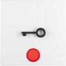 Berker 16511969 Wippe mit Roter Linse und abtastbarem...