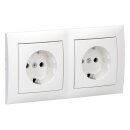 Berker 47209909 Steckdosen-Kombination SCHUKO 2-fach mit...