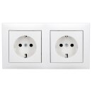 Berker 47209909 Steckdosen-Kombination SCHUKO 2-fach mit...