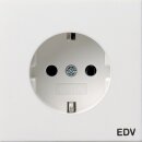 Gira 0458112 Schuko Aufdruck EDV Flächenschalter...