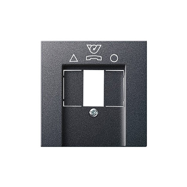 Gira 026028 Abdeckung TDO-Anschlussdose System 55 Anthrazit