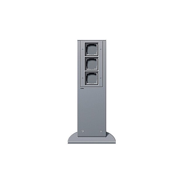 Gira 134526 E-Säule 3x Leereinheit 491 mm Gira Energiesäule Farbe Alu