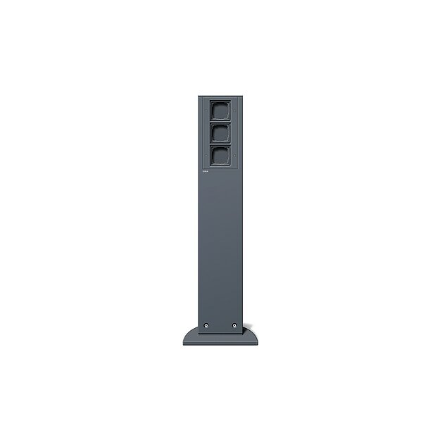 Gira 134528 E-Säule 3x Leereinheit 491 mm Gira Energiesäule Anthrazit