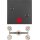 Berker 15721606 Wippe anschraubbar mit 5 beiliegenden Linsen S.1/B.3/B.7 Anthrazit matt
