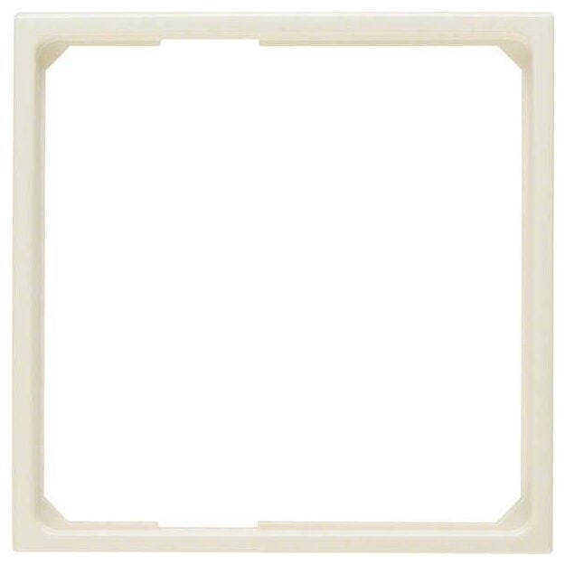 Berker 11099082 Adapterring für Zentralstück 50 x 50 mm S.1/B.3/B.7 Weiß glänzend