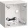 Berker 911512519 Aufbau-Gehäuse hoch Aufputz Integro Flow/Pure Polarweiß glänzend