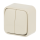 Busch-Jaeger 2601/5 APGL Wippschalter Serienschaltung (Duroplast) Weiß Busch-Duro 2000® AP 2CKA001042A0670