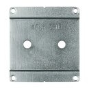 Busch-Jaeger 2609 WS Montageplatte (Metall) Metall...