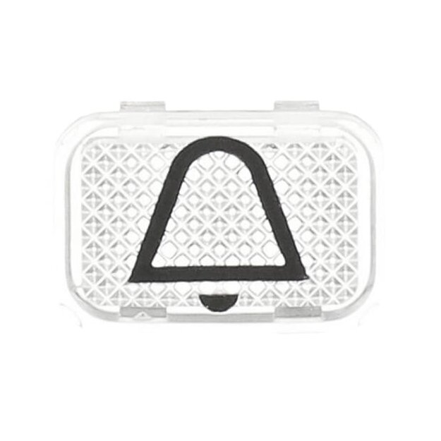 Busch-Jaeger 2145 KI Tastersymbol, transparent Klingel Glasklar Busch-balance® SI 2CKA001714A0229