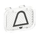 Busch-Jaeger 2145 KI Tastersymbol, transparent Klingel Glasklar Busch-balance® SI 2CKA001714A0229