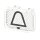 Busch-Jaeger 2145 KI Tastersymbol, transparent Klingel Glasklar Busch-balance® SI 2CKA001714A0229