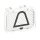 Busch-Jaeger 2145 KI Tastersymbol, transparent Klingel Glasklar Busch-balance® SI 2CKA001714A0229