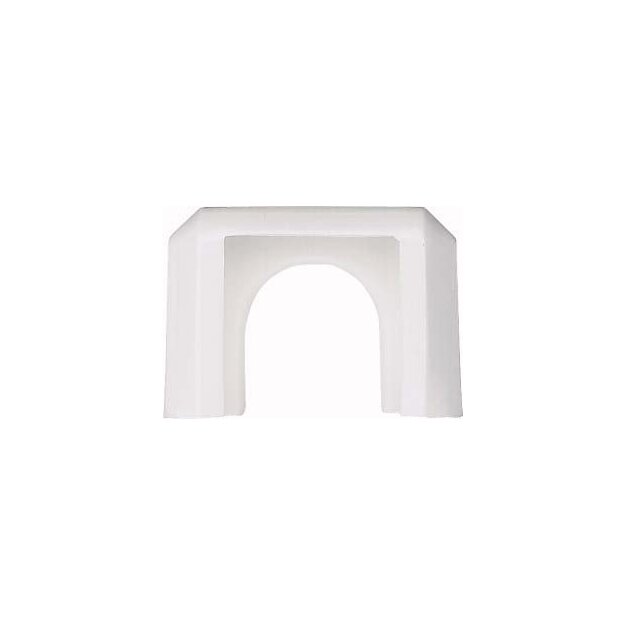 Merten 535060 Kanaleinführung 15 mm Polarweiß Aufputz