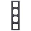 Gira 021423 Abdeckrahmen 4-fach Gira E2 Anthrazit