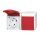Busch-Jaeger 20/2 EW/DVN-54 SCHUKO® Steckdose 2-fach, mit roten Klappdeckeln (Thermoplast) Alpinweiß ocean® (IP 44) Aufputz Steckdose 2CKA002084A0713