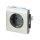 Busch-Jaeger 20 EUN-866 SCHUKO® Steckdosen-Einsatz mit Beschriftungsfeld (Edelstahl) Edelstahl 2CKA002011A3851