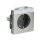 Busch-Jaeger 20 EUN-866 SCHUKO® Steckdosen-Einsatz mit Beschriftungsfeld (Edelstahl) Edelstahl 2CKA002011A3851
