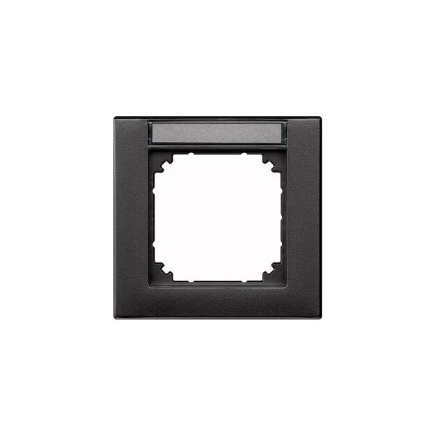 Merten 476114 M-PLAN-Rahmen 1-fach beschriftbar Anthrazit