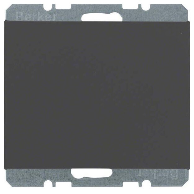Berker 6710457006 Blindverschluss mit Zentralstück K.1 Anthrazit matt