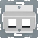 Berker 14631404 Zentralplatte für AMP Modular Jacks...