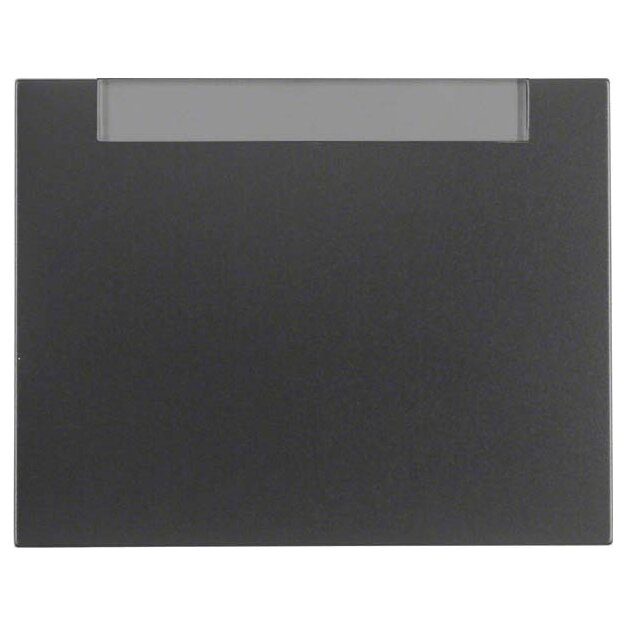 Berker 14267006 Wippe mit Beschriftungsfeld K.1 Anthrazit matt