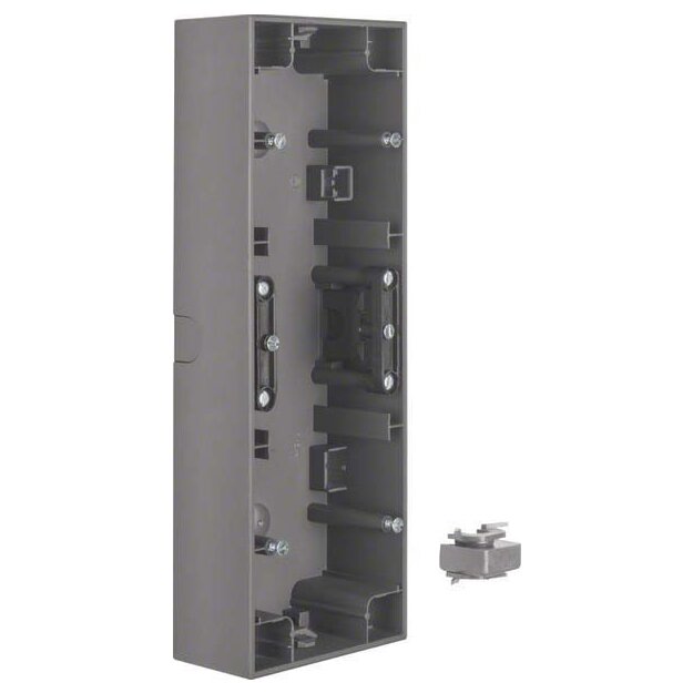 Berker 10537006 Aufputz-Gehäuse 3-fach K.1 Anthrazit matt