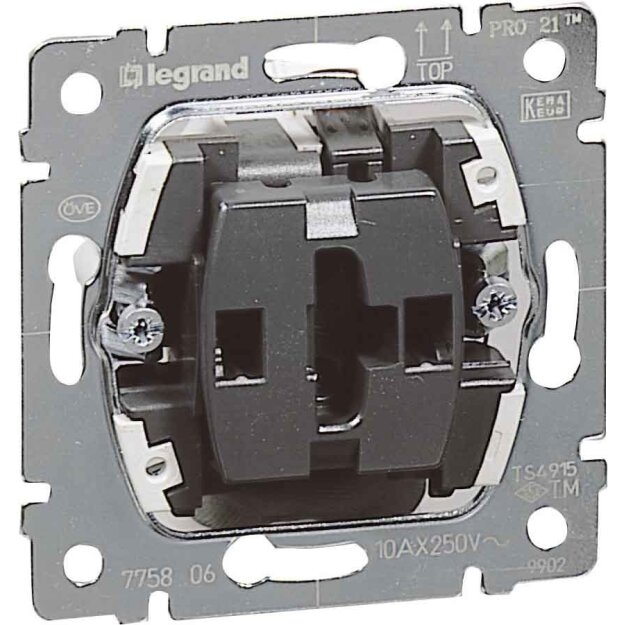 Legrand 775806 Einsatz Wippschalter Universal Aus-/ Wechsel 1-polig