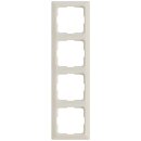 Legrand 776004 Rahmen 4-Fach Creo Mandelweiss