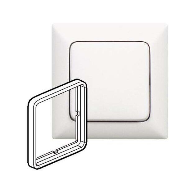 Legrand 776295 Zwischenring 50X50 Creo Ultraweiß