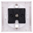 Gira 092103 Abdeckung Schuko Shutter System 55 Reinweiß