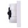 Gira 092103 Abdeckung Schuko Shutter System 55 Reinweiß