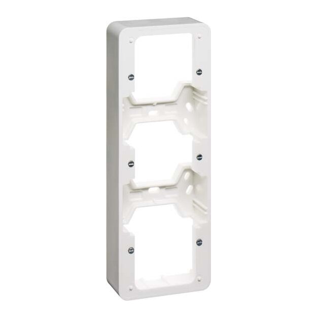 Peha 00199711 Standard Aufputz-Gehäuse 3-fach Reinweiß