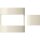 Gira 147001 Abdeckung Automatikschalter Standard System 55 Cremeweiß