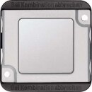 Merten 392360 Blindabdeckung Mattsilber PANZER