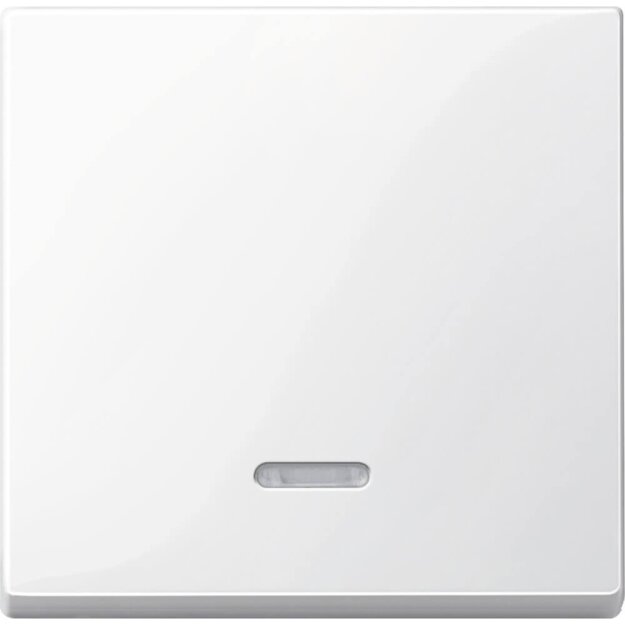 Merten 436019 Wippe mit Kontrollfenster Polarweiß glänzend System M