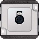 Merten 460860 Audio-Steckbuchse Mattsilber PANZER