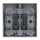 Busch-Jaeger 1785/11-83 Wippe mit Aufdruck (Kunststoff (lackiert)) Alusilber future® linear 2CKA001751A2995