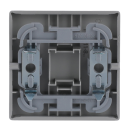 Busch-Jaeger 1786/11-83 Wippe mit Aufdruck (Kunststoff (lackiert)) Alusilber future® linear 2CKA001751A3001
