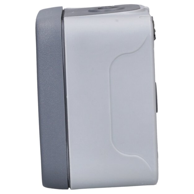 Legrand 069651 Gehäuse 1-fach Feuchtraum Aufputz Plexo 55 Grau